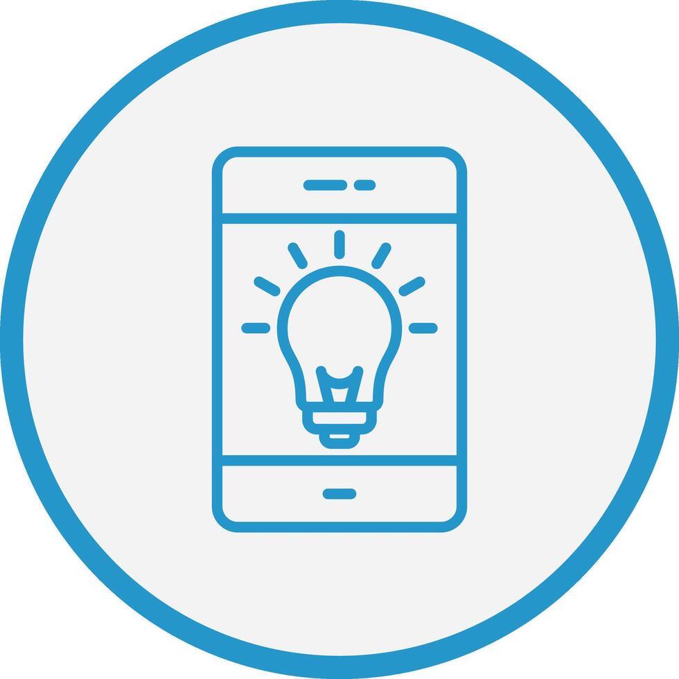 idea mínimo ui elemento icono vector