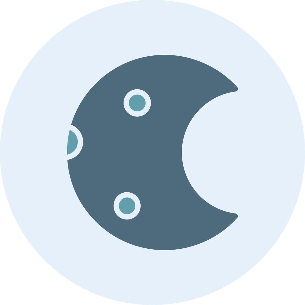 Moon Phase Modern Tech Object Graphic vector