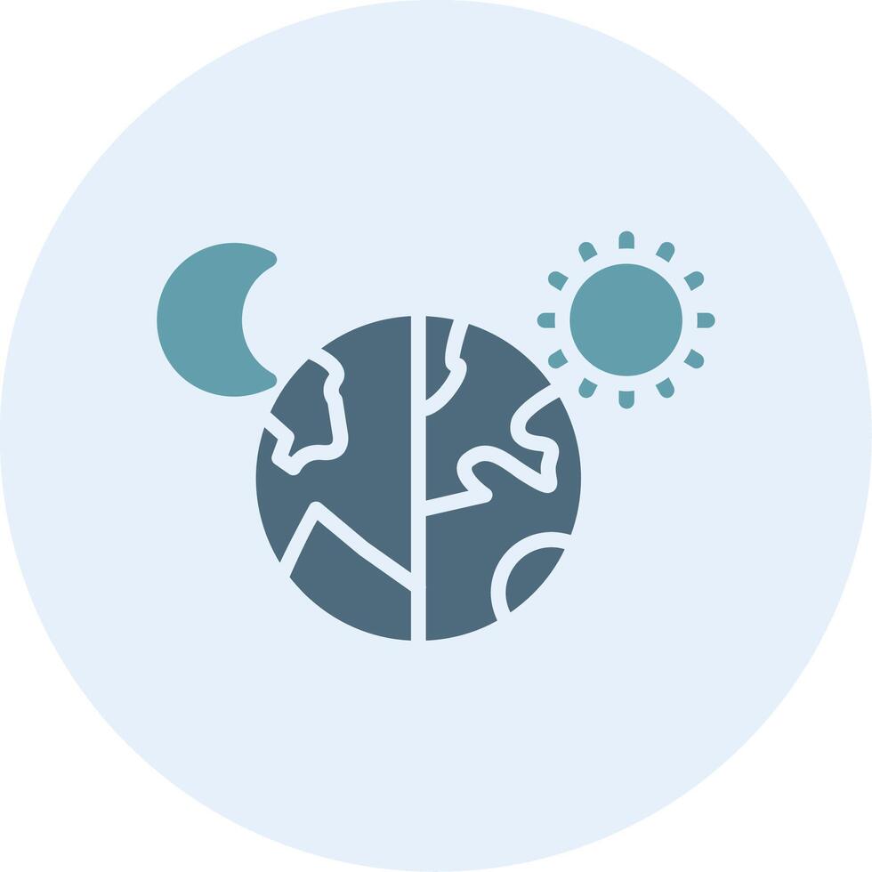 día y noche web estilo gráfico elemento vector