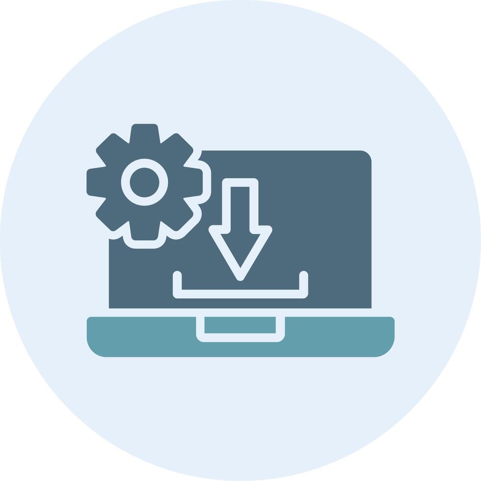 Install Sleek Visual Mark Shape vector