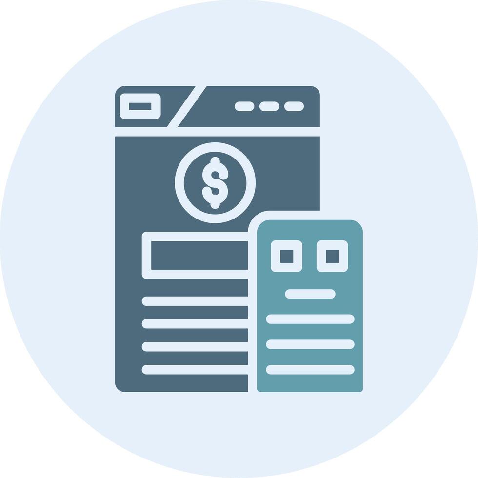 Web Design Futuristic UI Mark Symbol vector