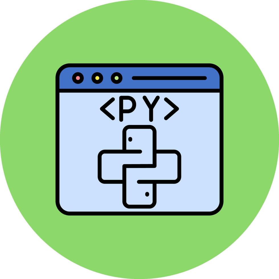 pitón claro forma fragmento vector