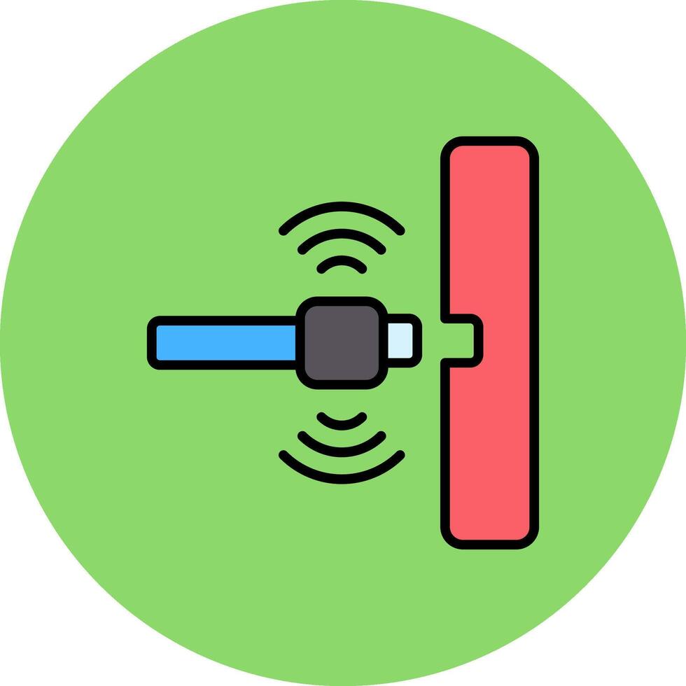 Proximity Sensor Modern Texture Piece vector