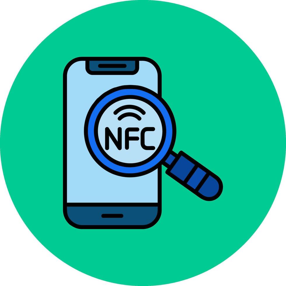 Nfc Dynamic Stroke Element vector