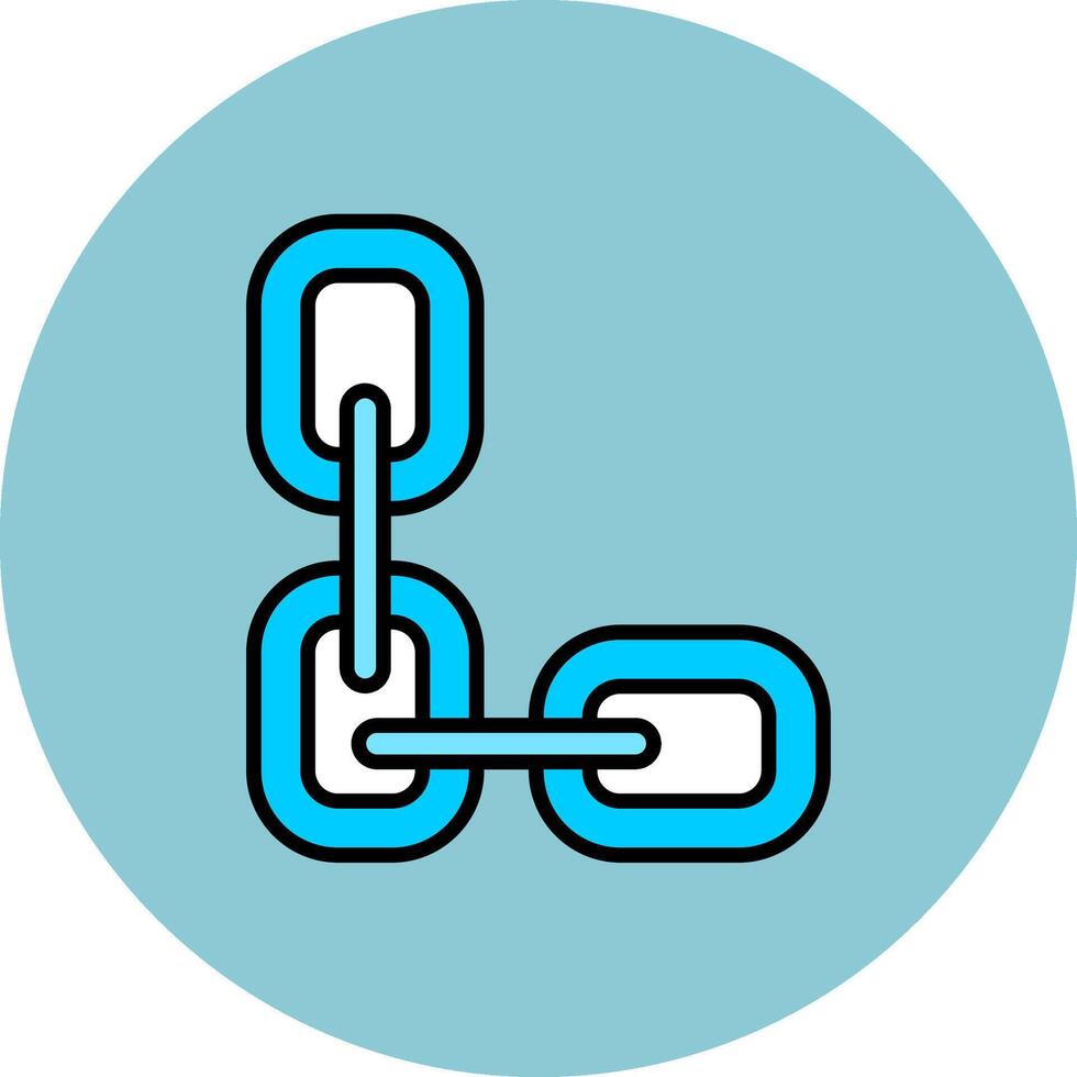 Hyperlink Clean Pattern Element vector