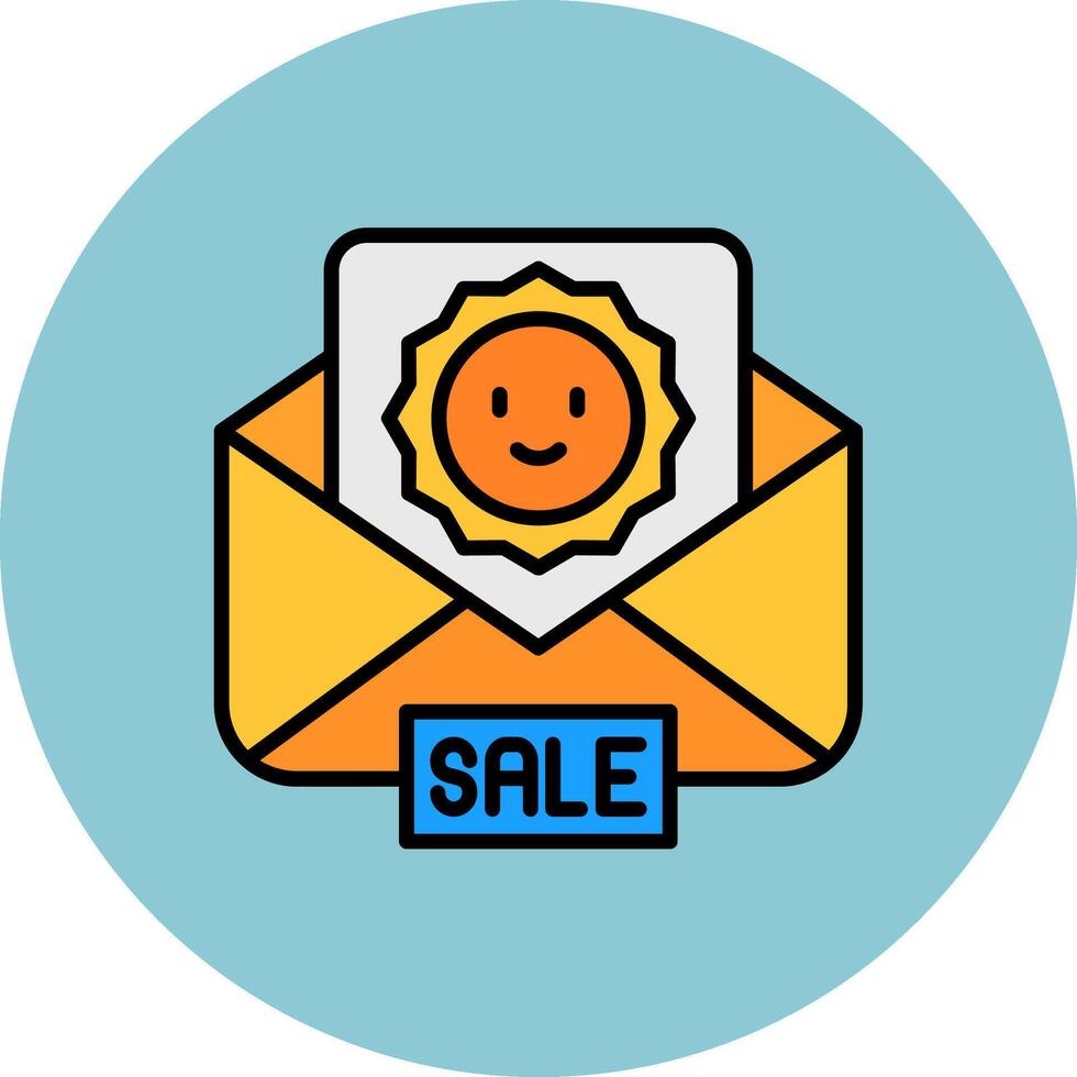 Mail Thin Outline Feature vector