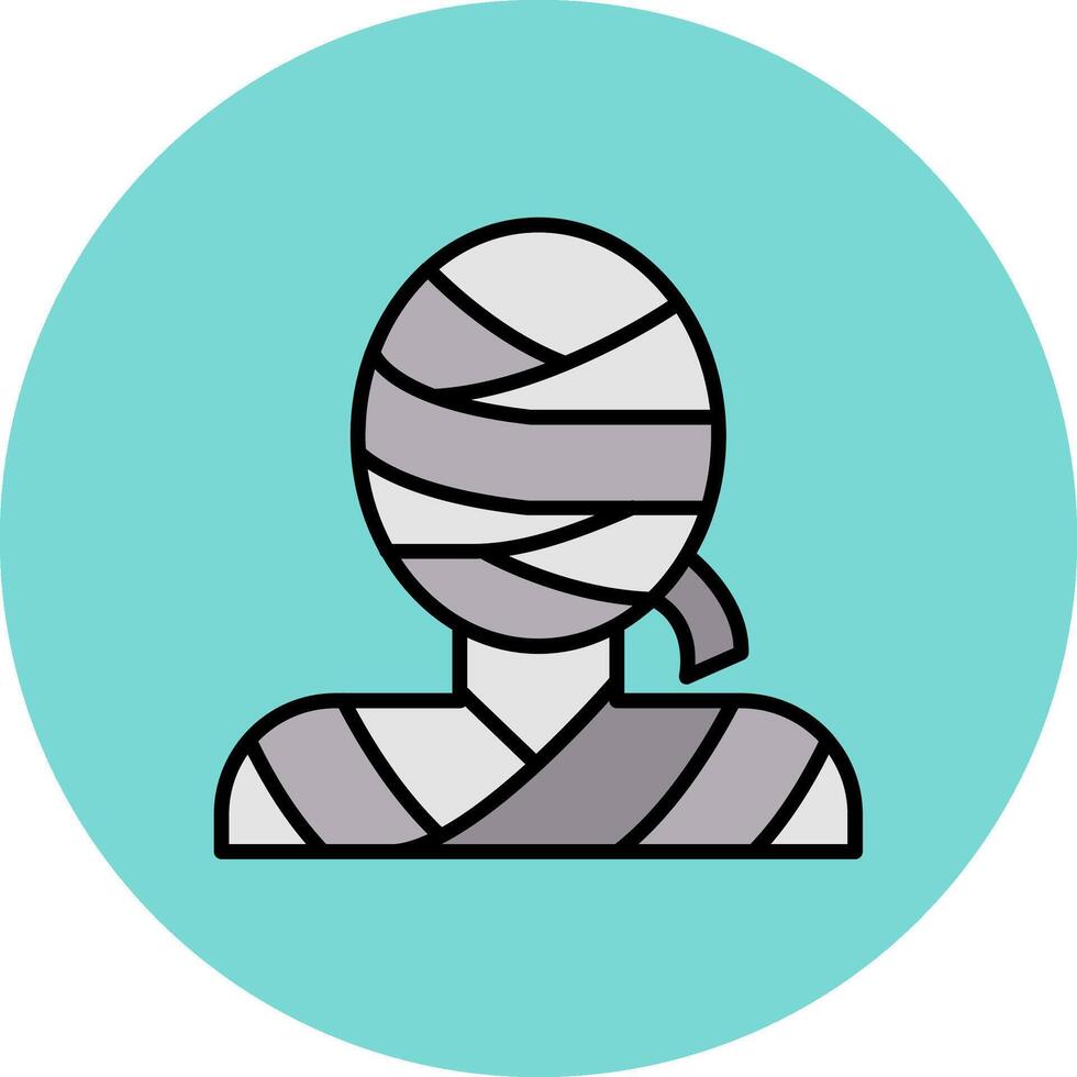 Mummy Dynamic Color Fragment vector