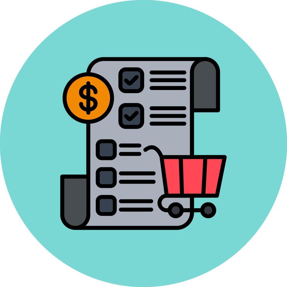 Invoice Neon Display Fragment vector