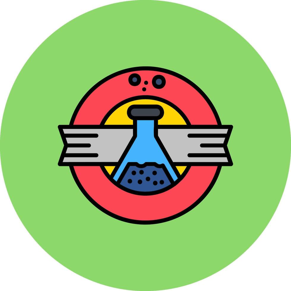 Lab Tested Thin Line Pattern vector