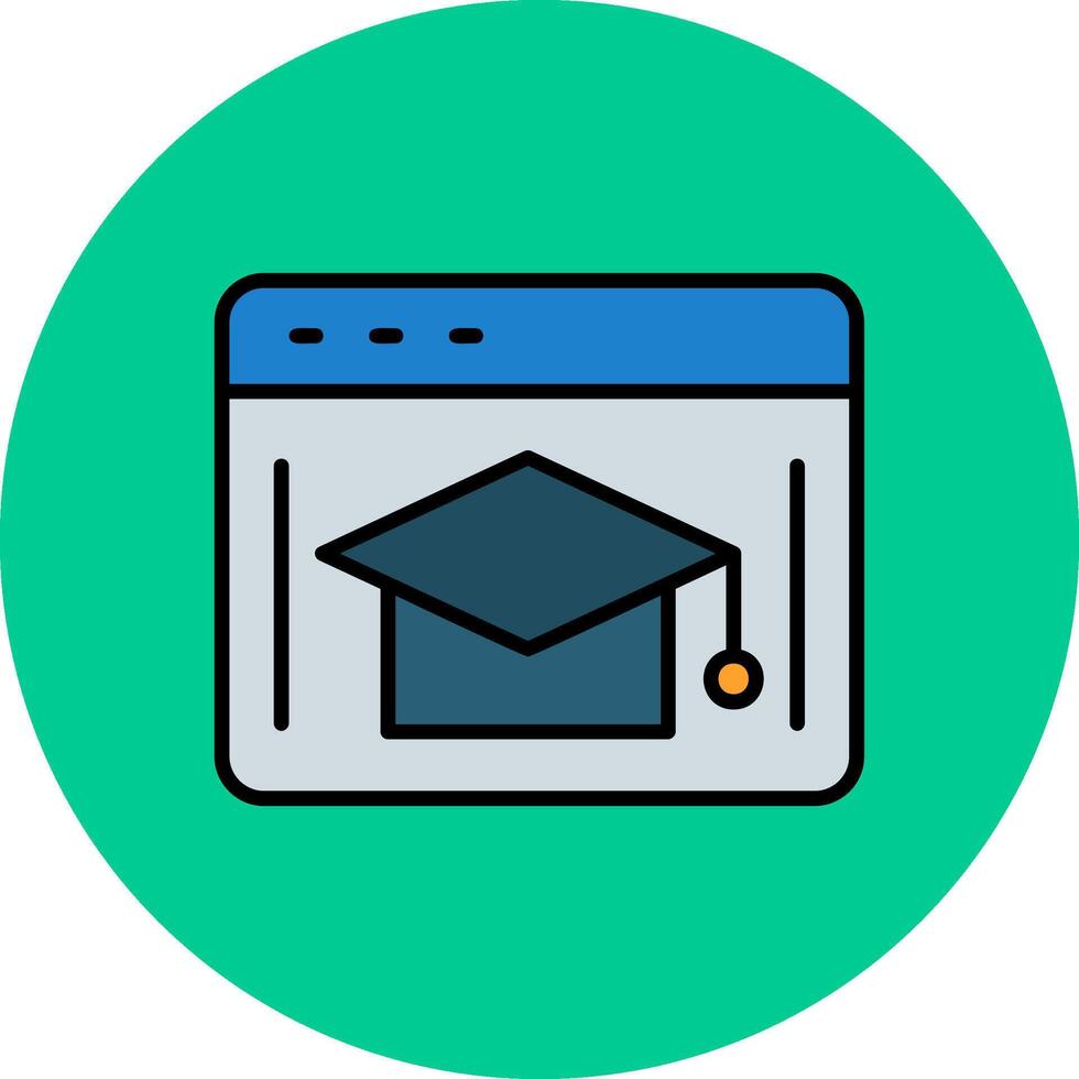 Elearning Advanced Frame Element vector