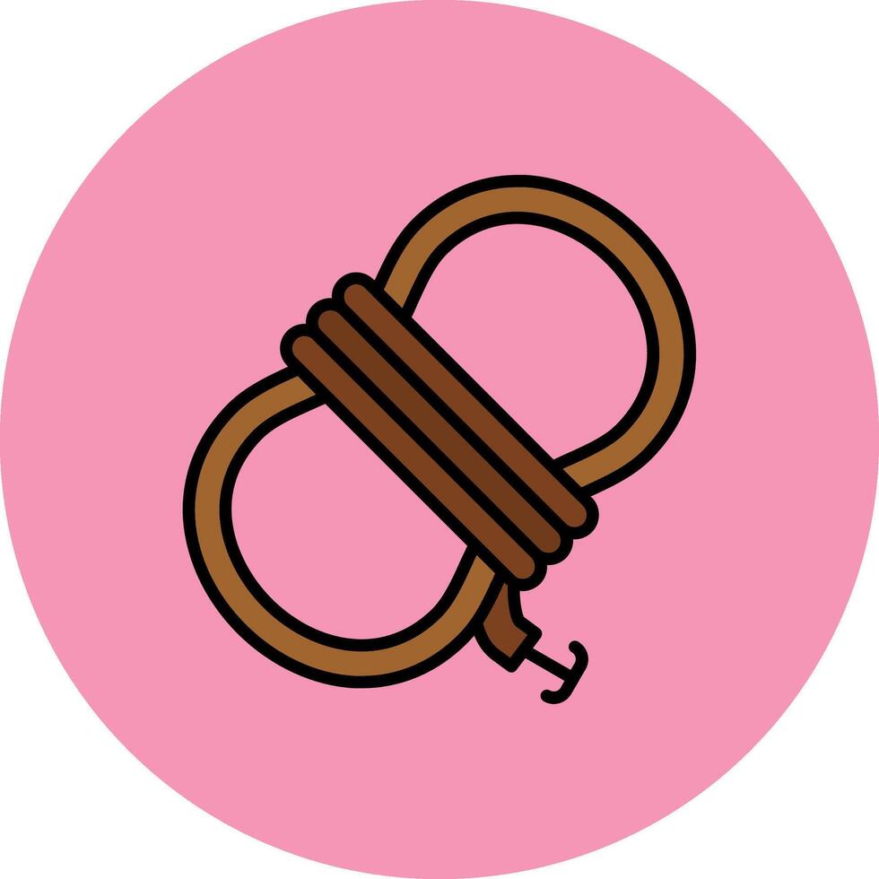 Rope Elegant Curve Unit vector