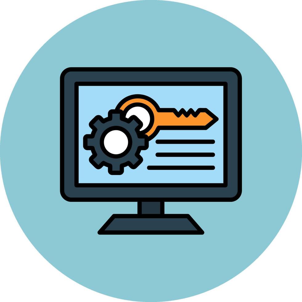 Access Control List Creative Block Fragment vector