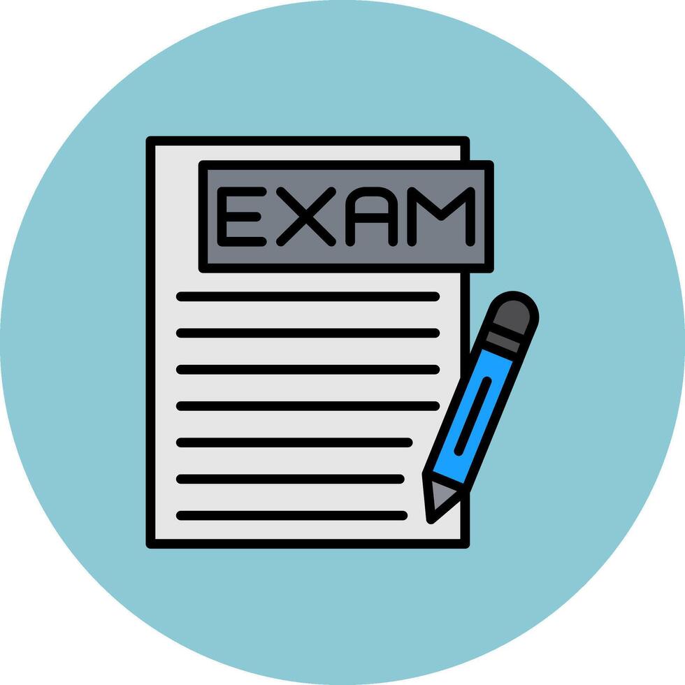 Exam Smooth Render Fragment vector