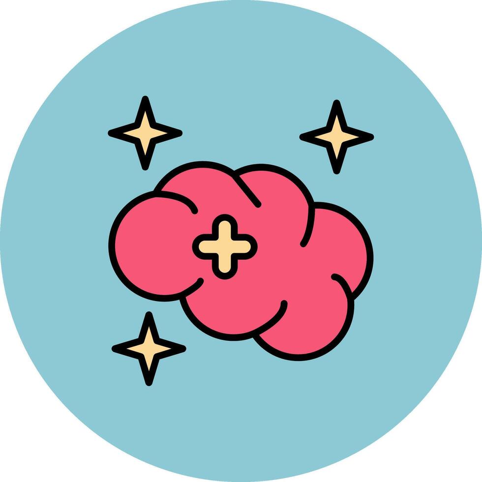 Brain Polished Pixel Module vector