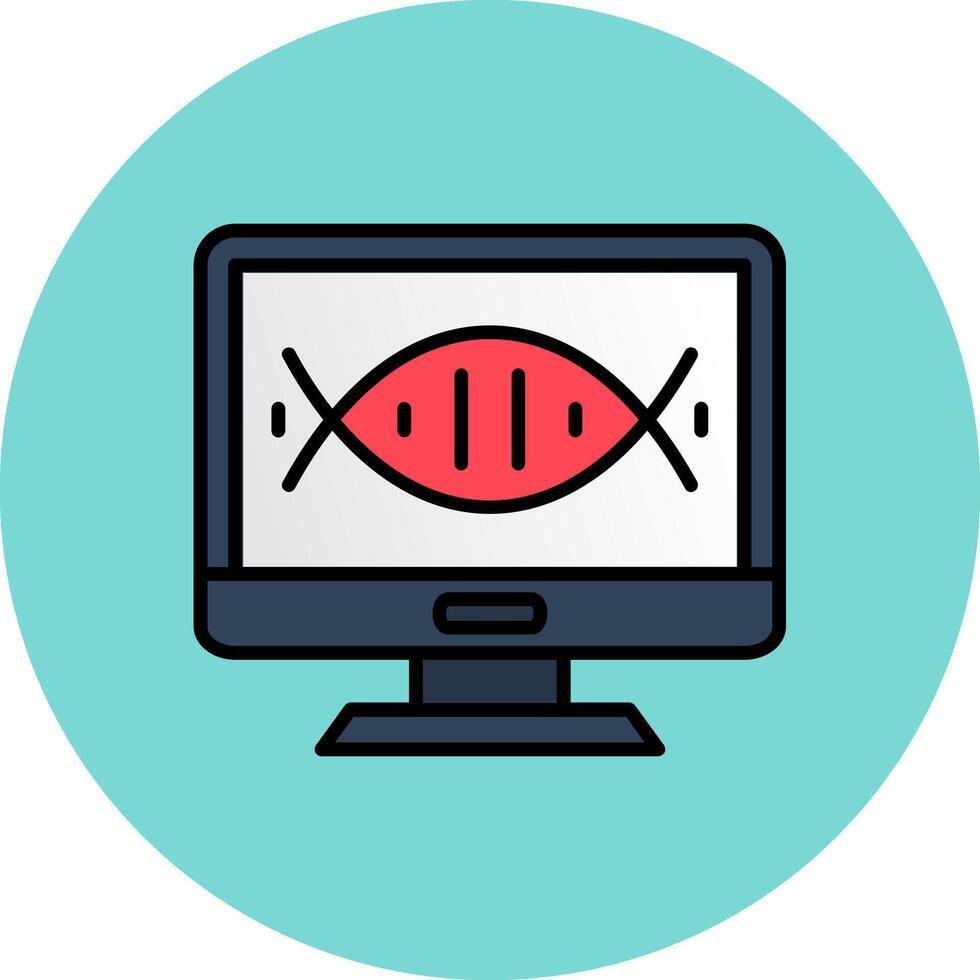 Dna Structure Clear Shape Fragment vector