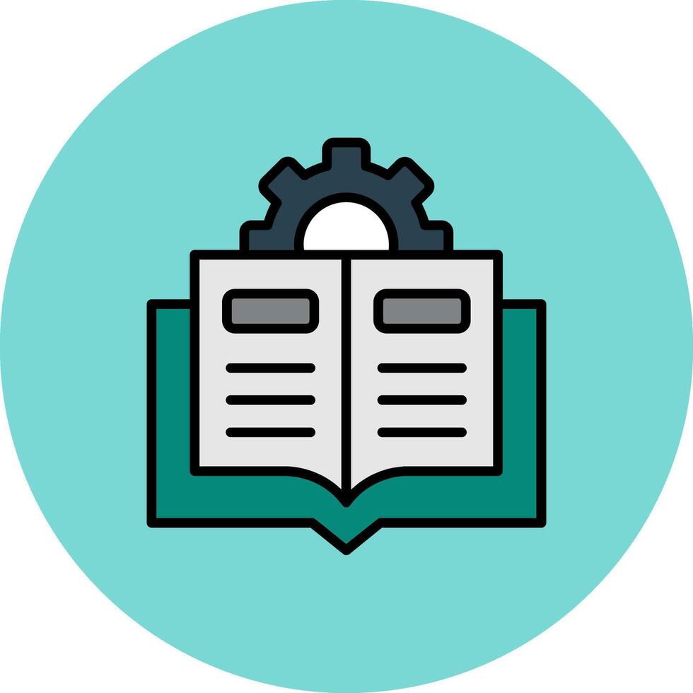 Material Management Thin Line Pattern vector