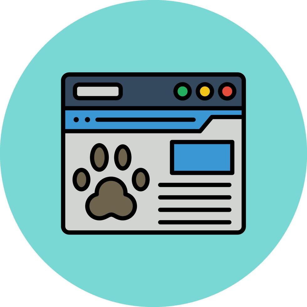 Website Polished Pixel Module vector