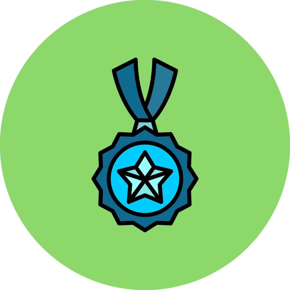 Medal Advanced Frame Element vector