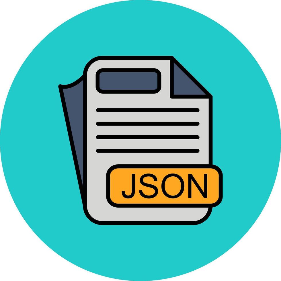 JSON Future Mode Badge vector
