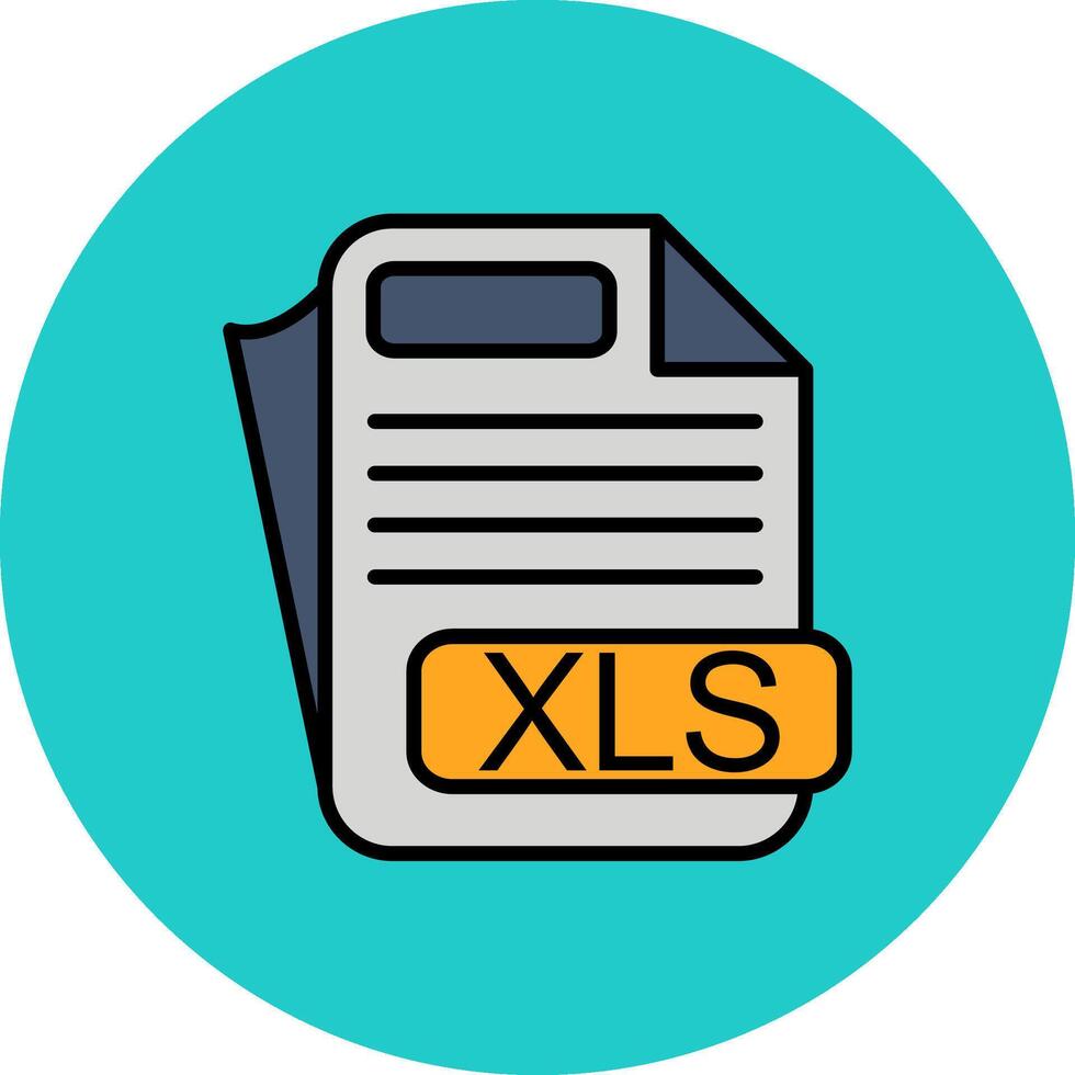 XLS Creative Block Fragment vector
