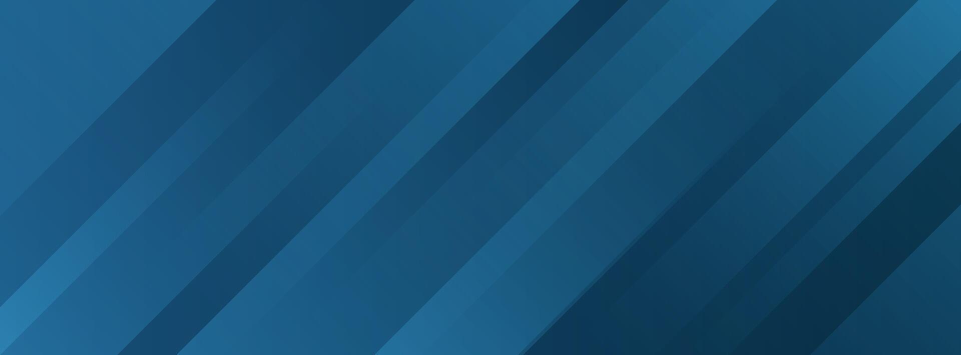 Abstract blue gradient background with diagonal wave lines. vector