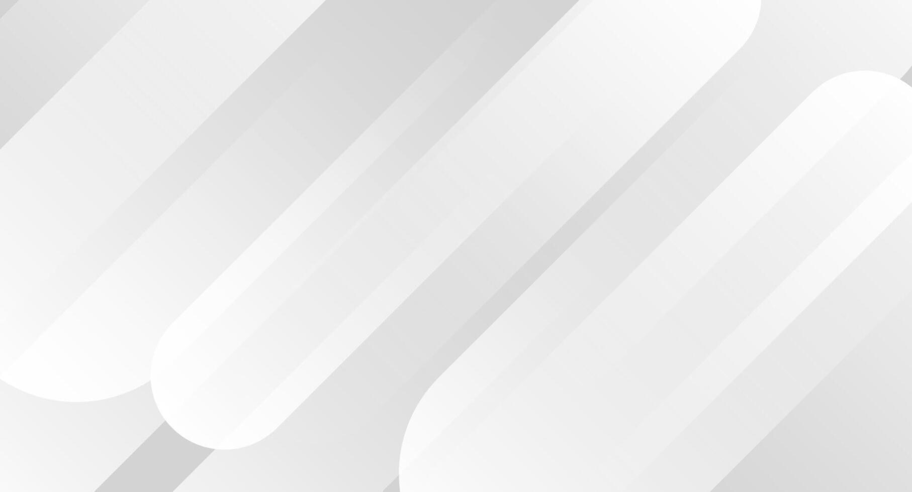 Soft white abstract background with layered transparent shapes. vector