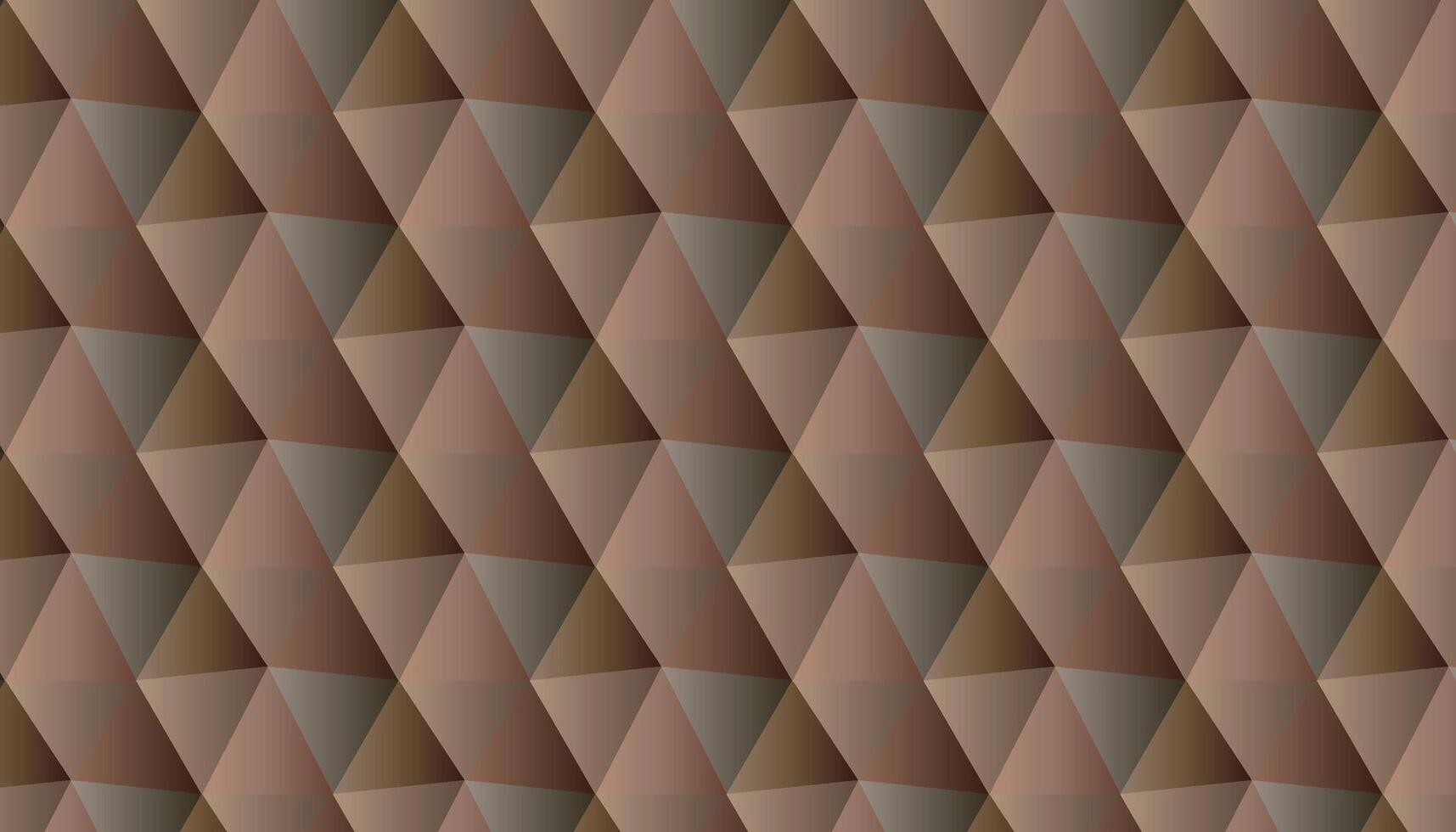 Geometric Triangular Pattern in Earth Tones vector