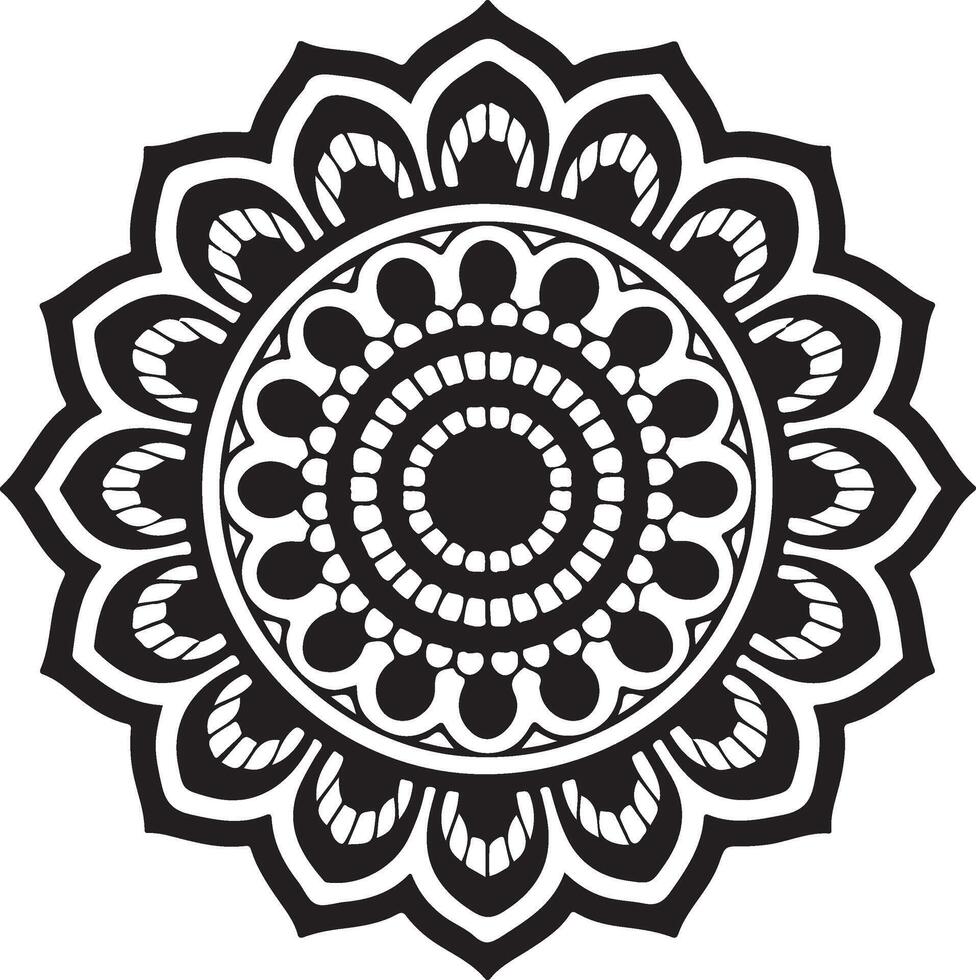 mandala design a detailed and decorative circular pattern editable vector