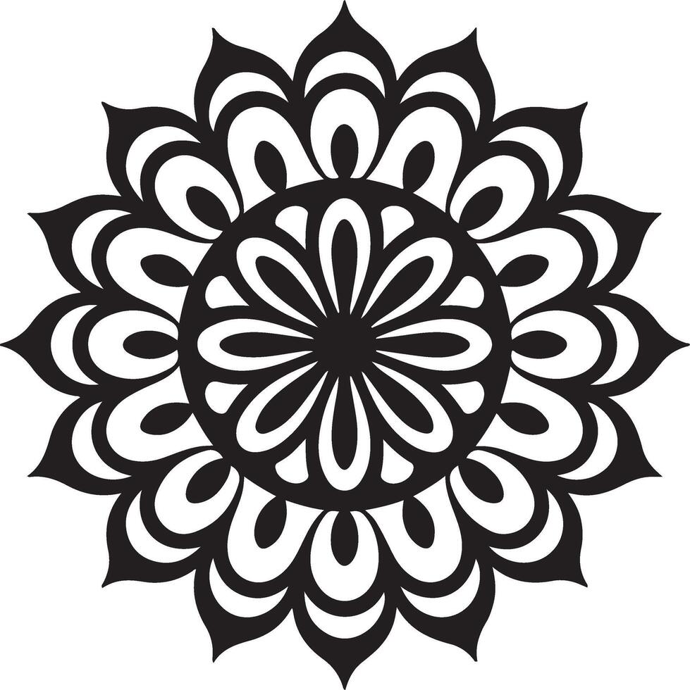Intricate mandala design a detailed and decorative circular pattern editable vector