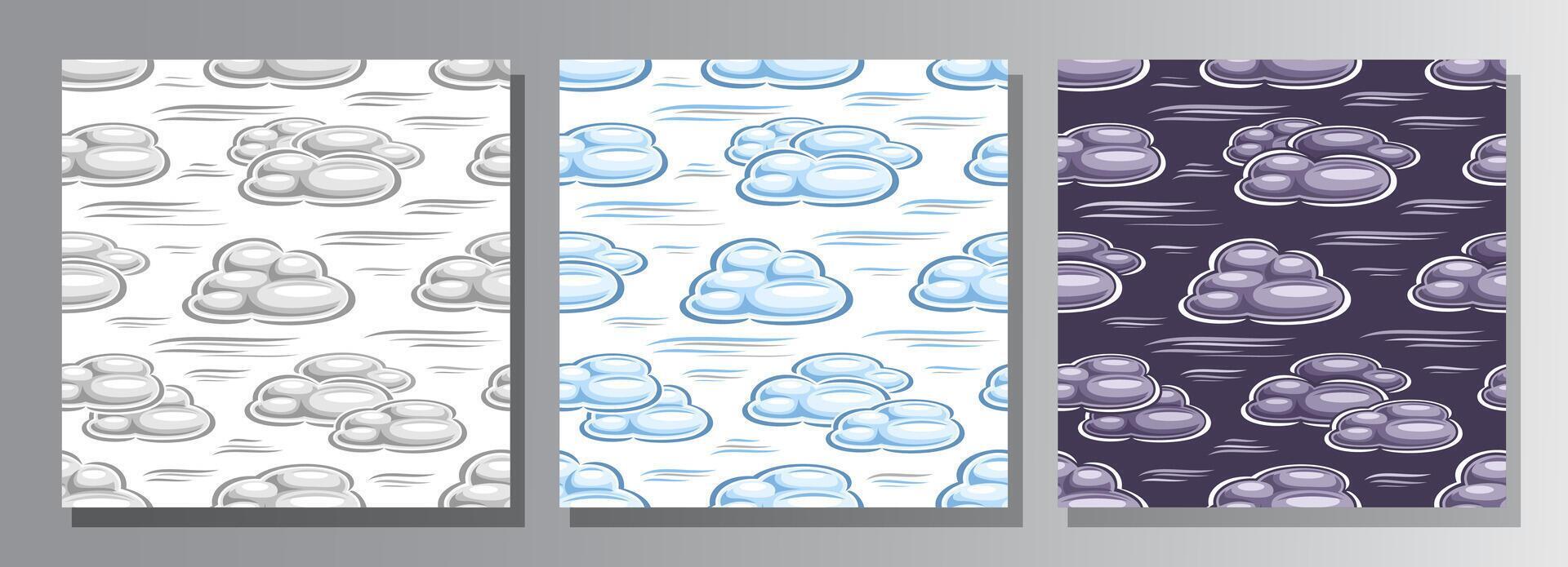 Clouds Seamless Patterns 74456640 Vector Art at Vecteezy