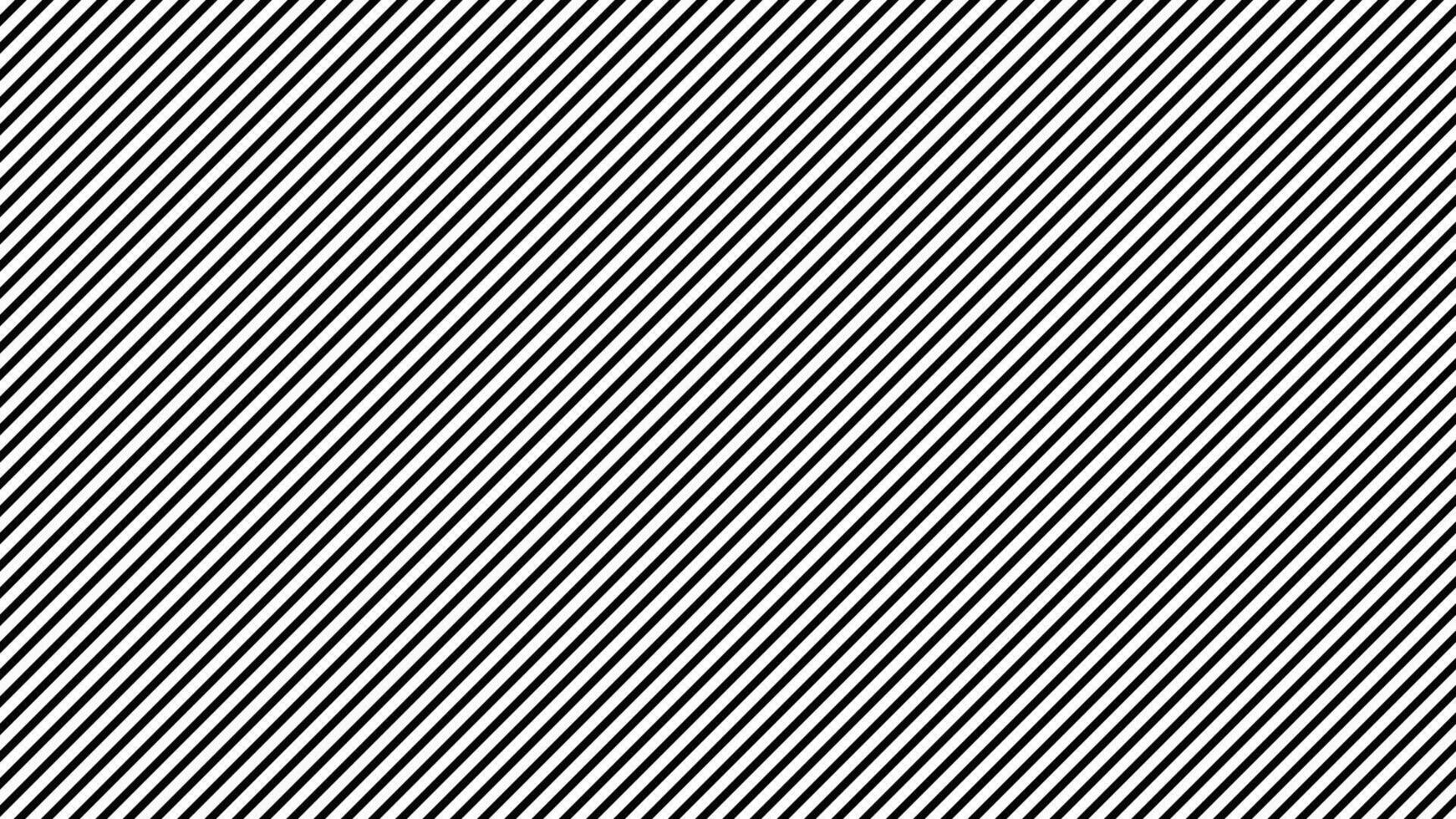 Thin slash line seamless pattern. Repeated fine diagonal lines background. Pinstripe wallpaper. Black and white tilted slanted strip backdrop. eps 10 vector