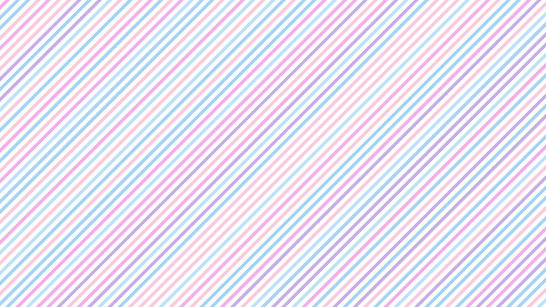 Seamless Pastel Diagonal Stripe Pattern Background vector