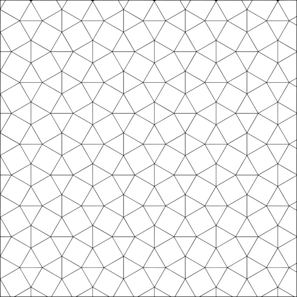Geometric pattern on white background vector