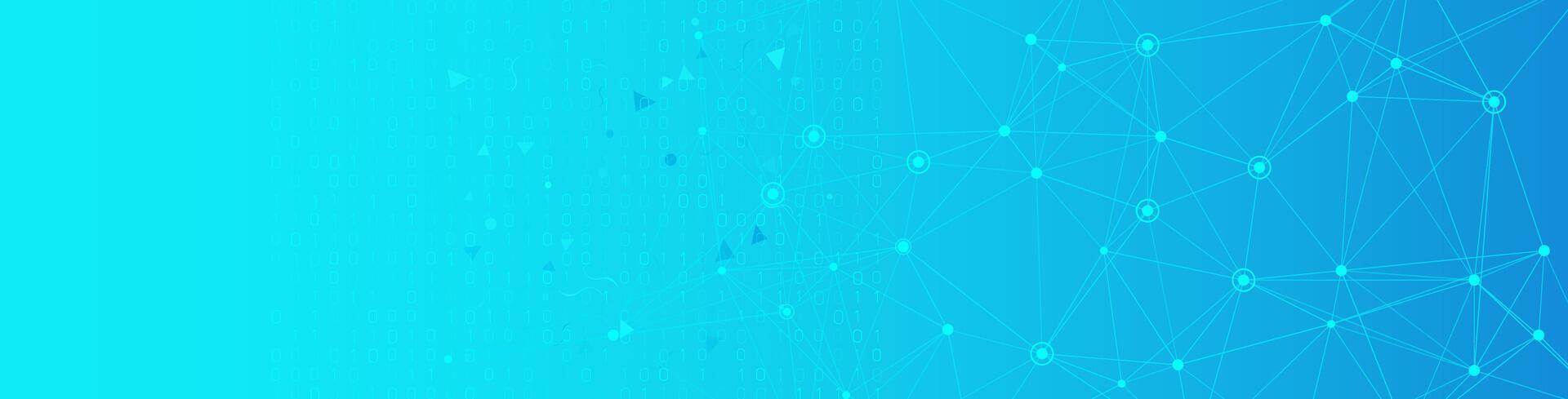 Digital Network Technology Background Binary Data 0, 1 Connection vector