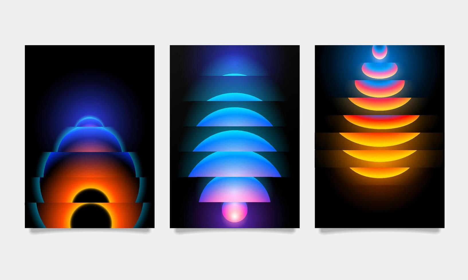 retro futurismo 3d elementos iridiscente geométrico formas y cromo anillo vector