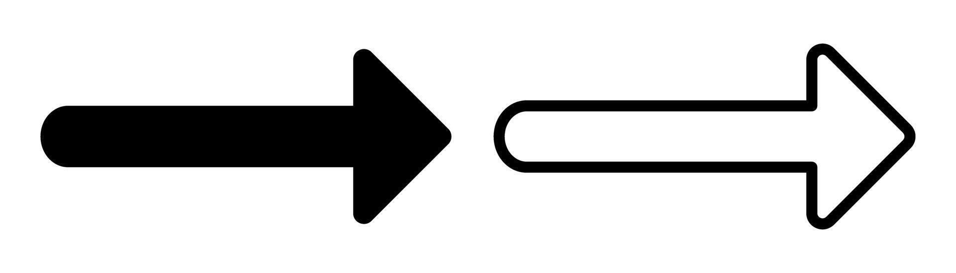 Arrow icon. Versatile design elements for interfaces, navigation, UI UX projects, infographics, graphic design use vector