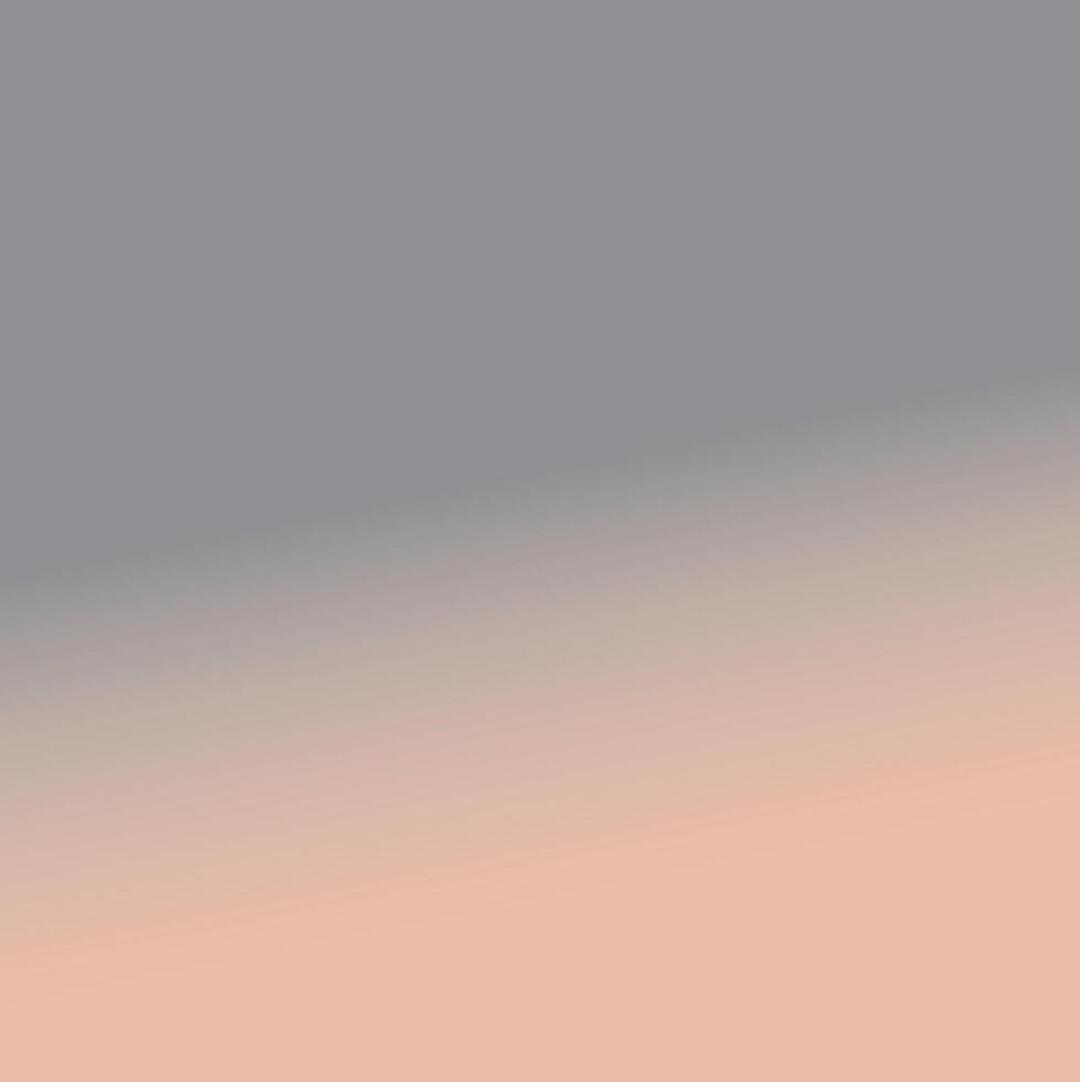 Soft gradient background design blending grey and light peach tones vector