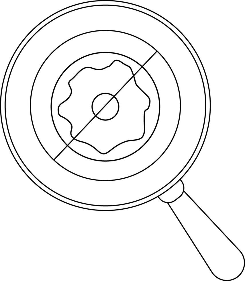 un aumentador vaso con un central diseño presentando un ondulado circulo bisecado por un línea vector