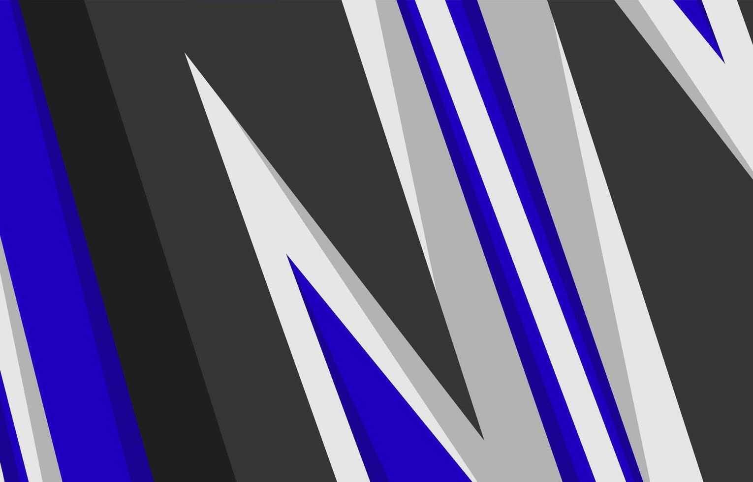 Gray and black background with intersecting blue and purple diagonal lines, modern and dynamic design. vector
