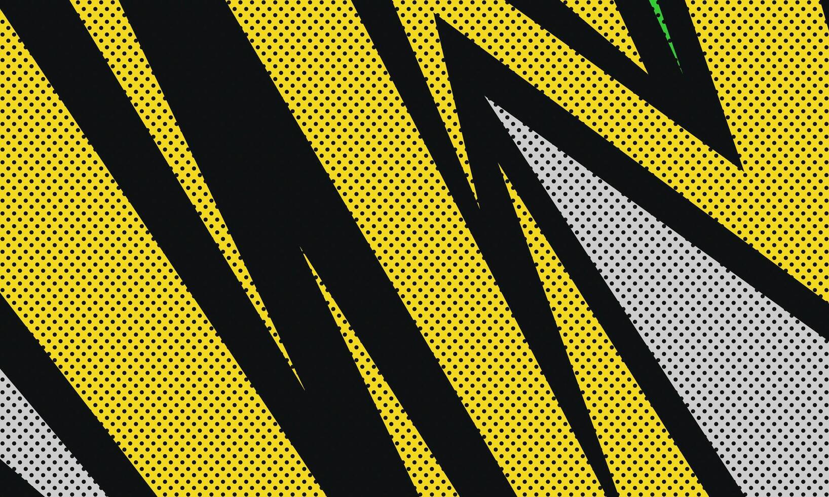 Yellow dot-pattern background with a smooth abstract flow, designed for fast-paced sports visuals and gaming interfaces. vector
