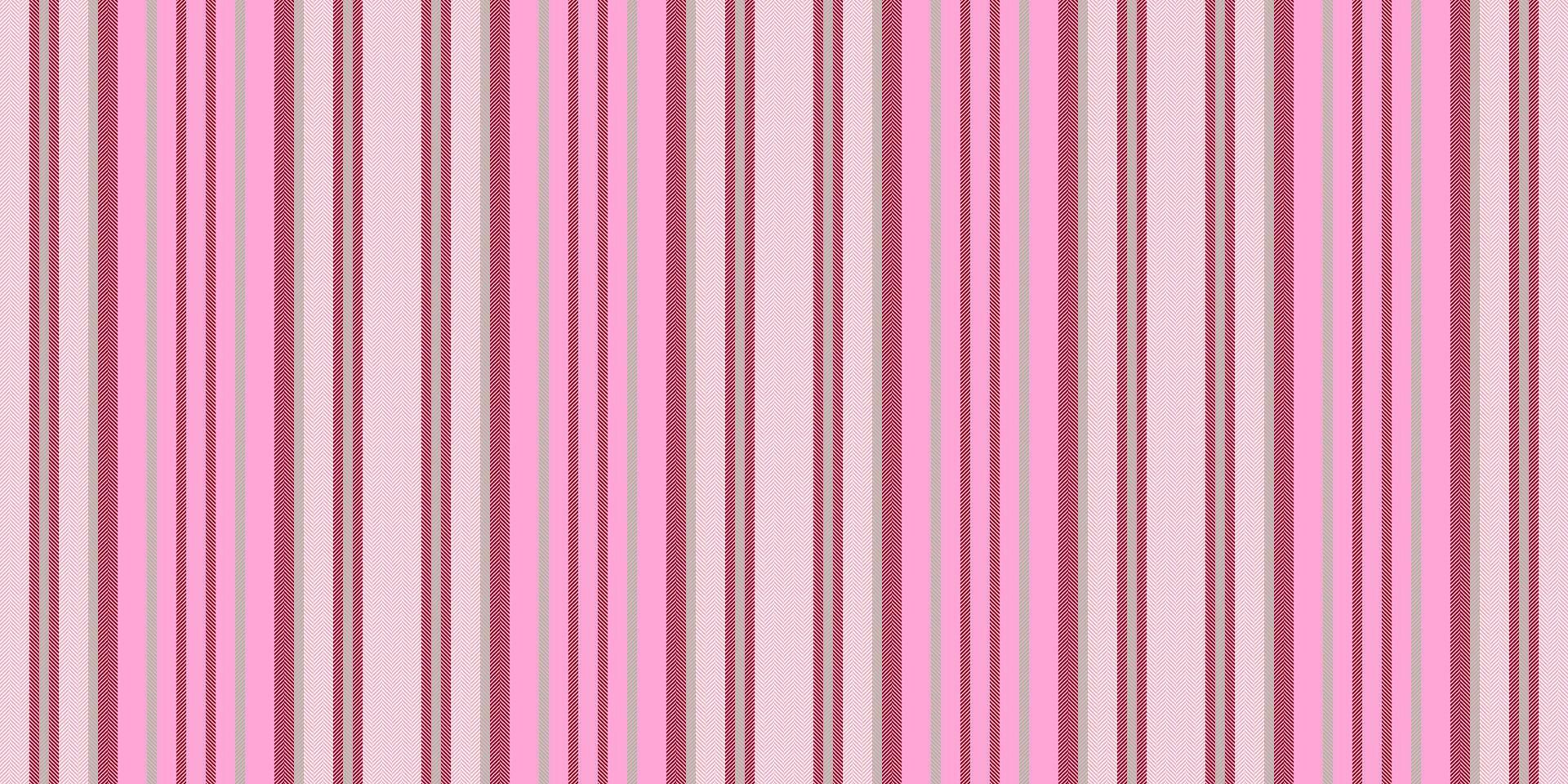 Ialentines day vertical stripe texture, veil seamless lines. Classical pattern fabric textile background in pink and cornsilk colors. vector