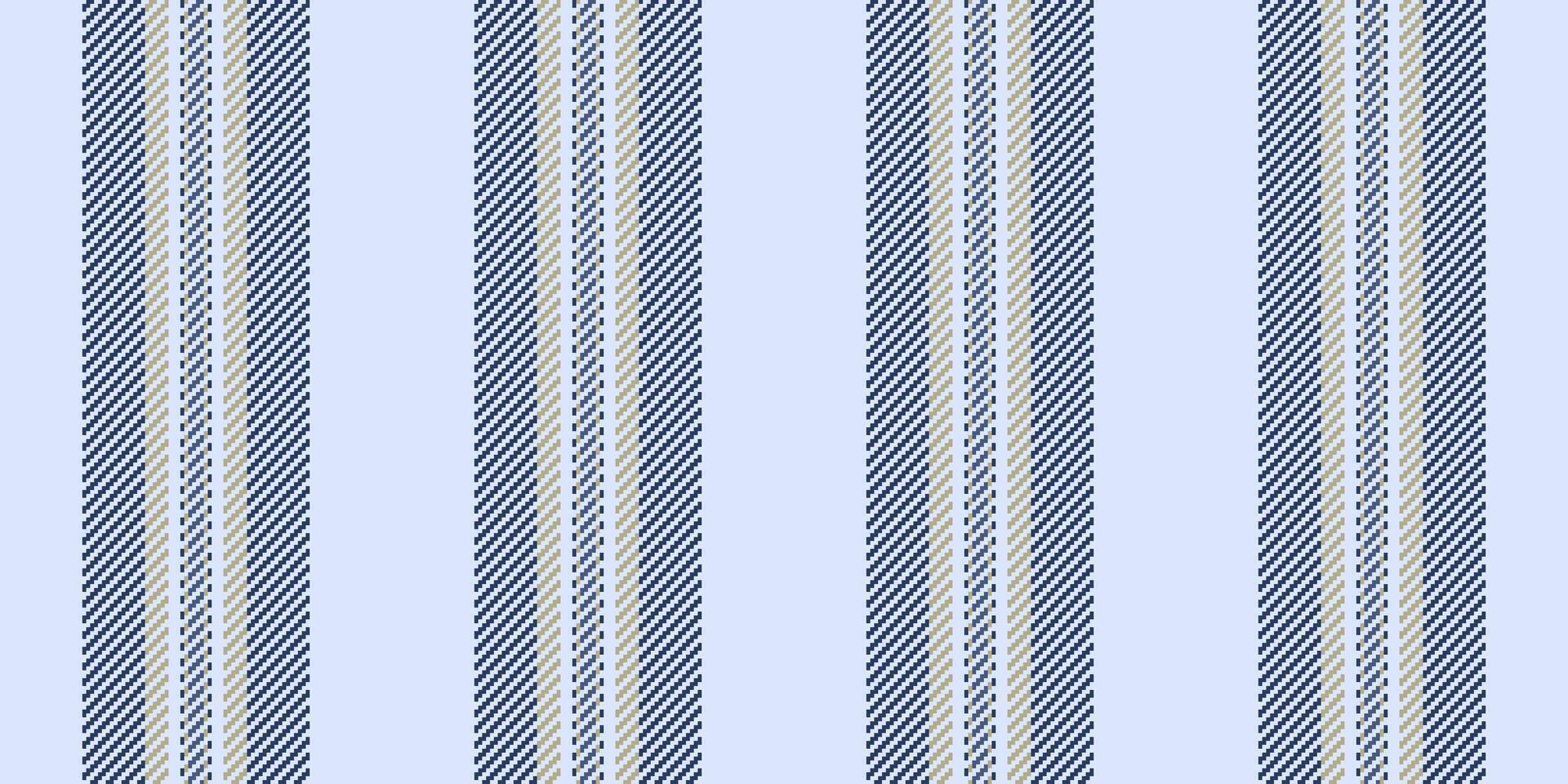 Froduct vertical background pattern, crease seamless texture fabric. Pextured textile lines stripe in light and blue colors. vector