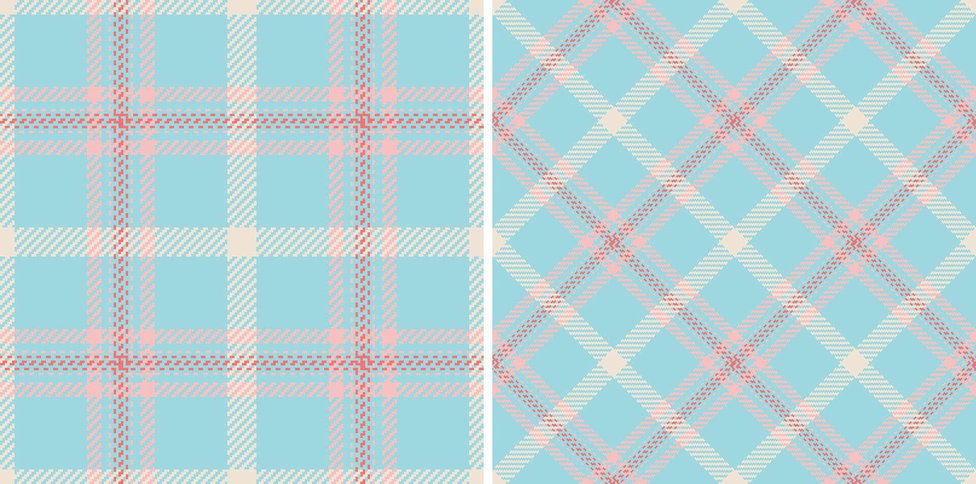 Delicate plaid pattern with soft, pastel hues. A versatile backdrop for design projects, textiles, and crafts. Evokes a sense of warmth and comfort. vector