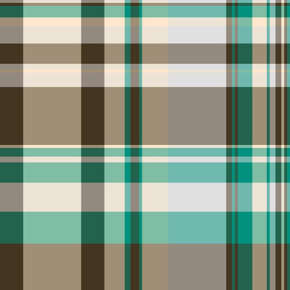 Elegant plaid pattern in soft earth tones, suitable for backgrounds, textiles, and design projects. A versatile backdrop evoking comfort and style. vector