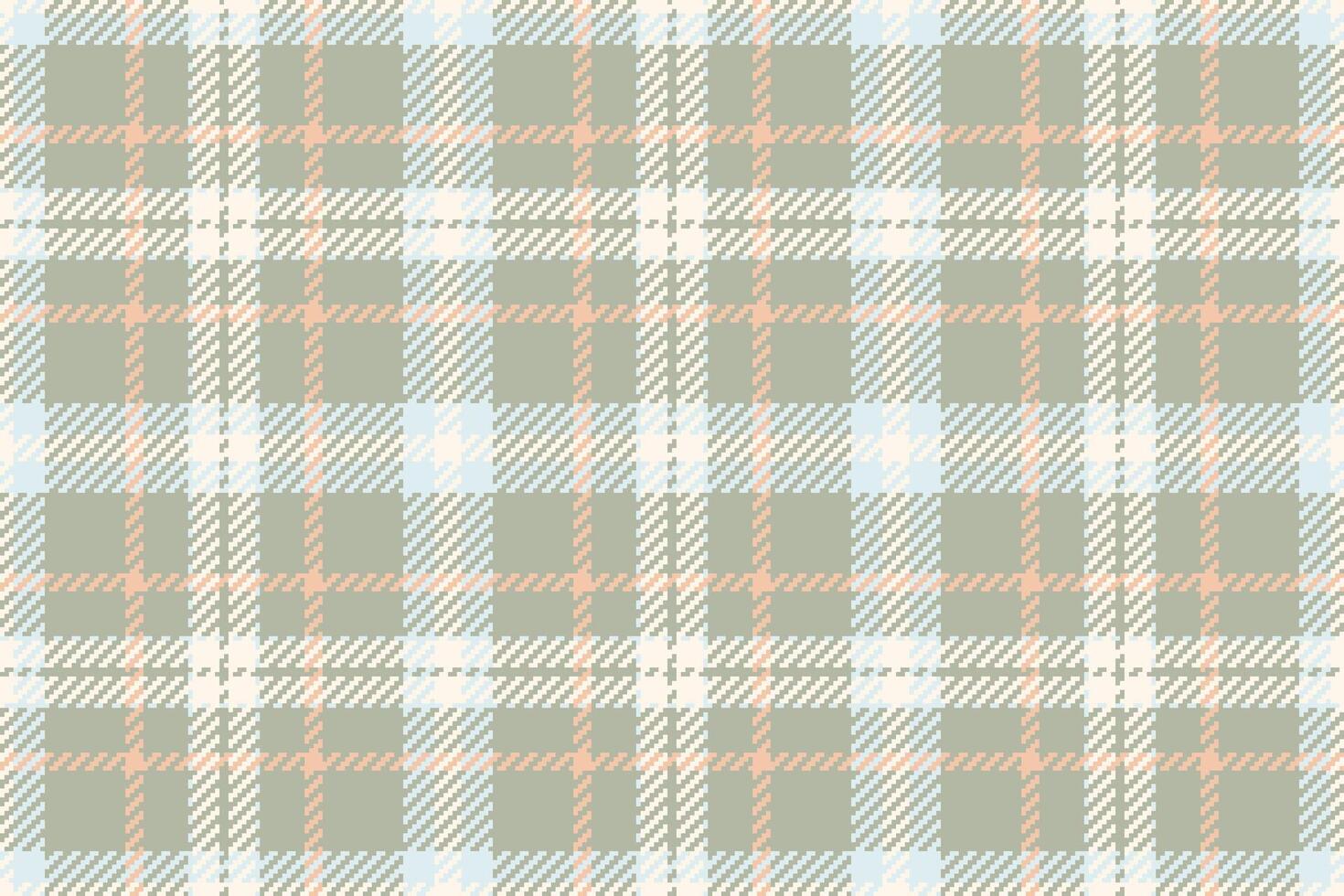 Classic tartan pattern. Pastel hues create a calming textile, great for backgrounds, apparel, or digital design. Timeless fabric texture for warm, cozy projects. vector