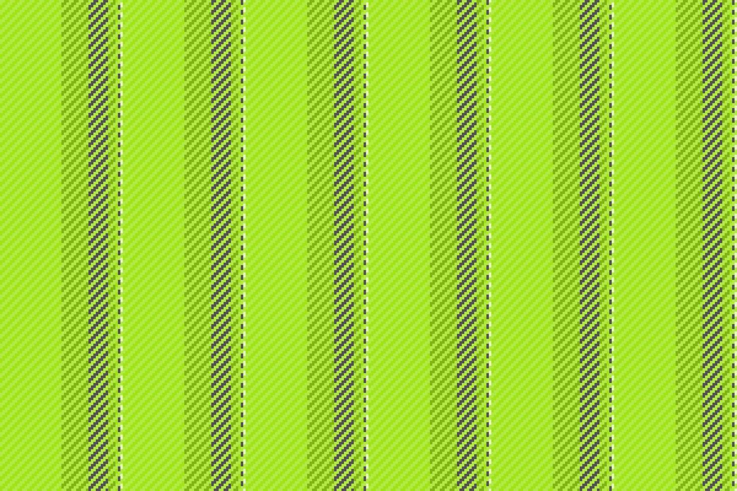 Fabric vertical background texture, vibrant pattern stripe. King textile fabric lines seamless in lime and green colors. vector