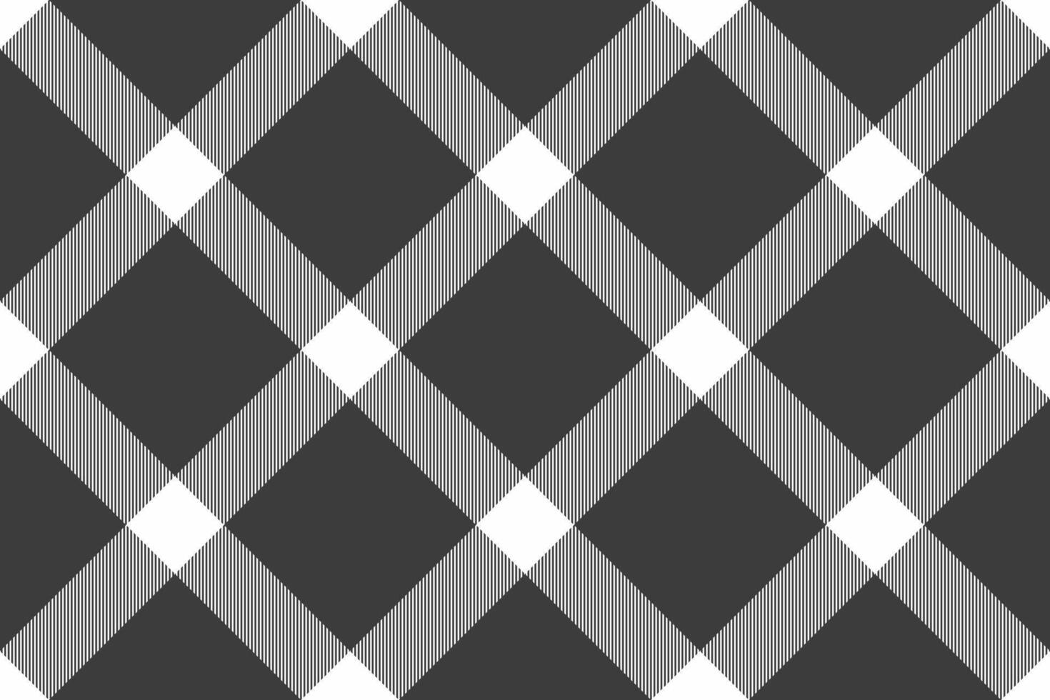Classic grey and white plaid pattern, ideal for backgrounds or textiles. Timeless design, versatile for crafts, design projects, and holiday themes. vector
