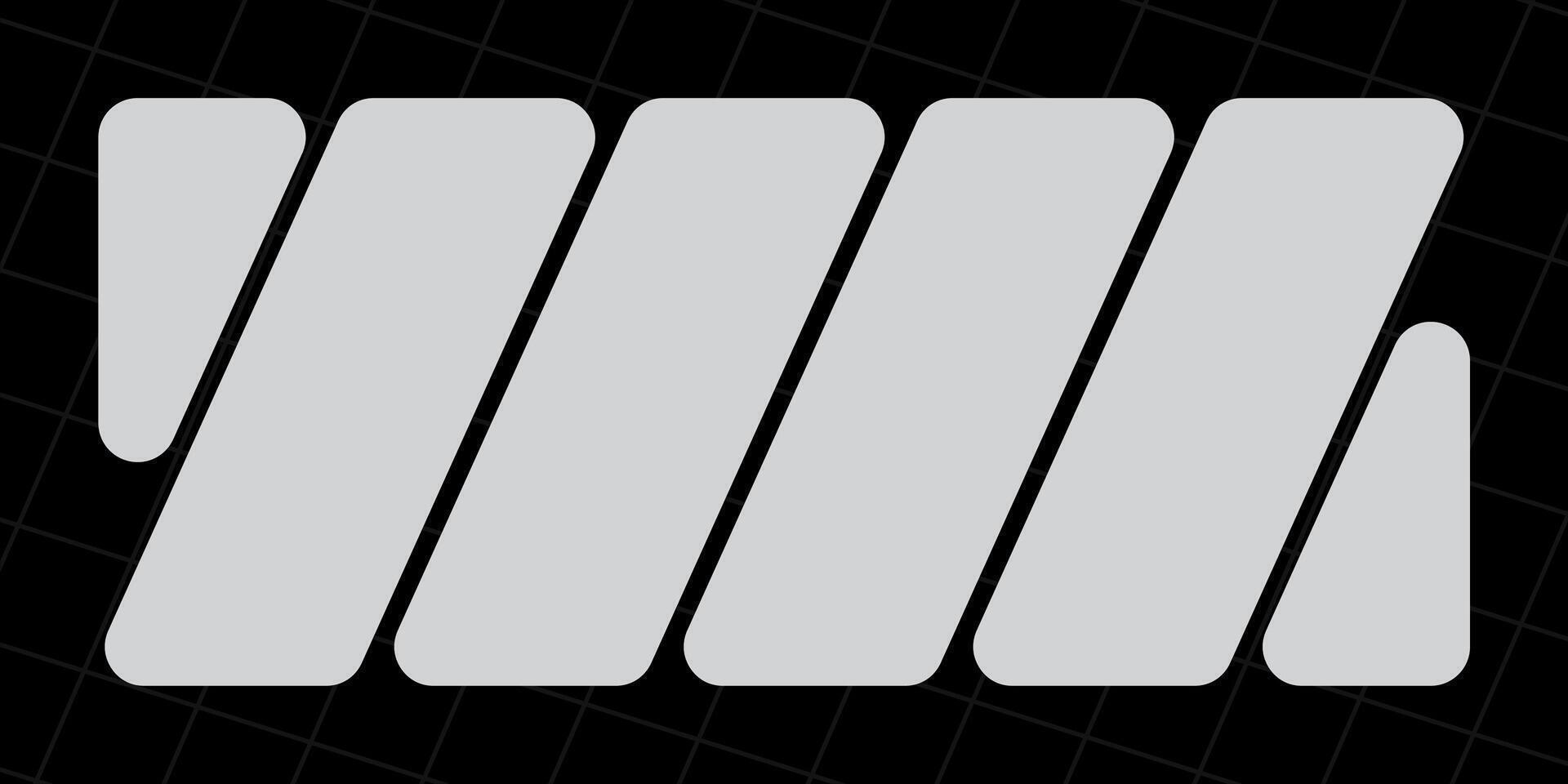 album grid layout abstract photo frames template vector