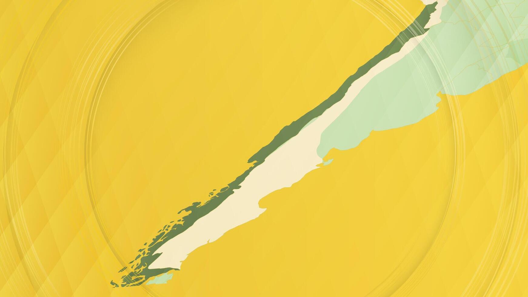 Abstract Map of Chile and Surrounding Regions with Circular Patterns. vector