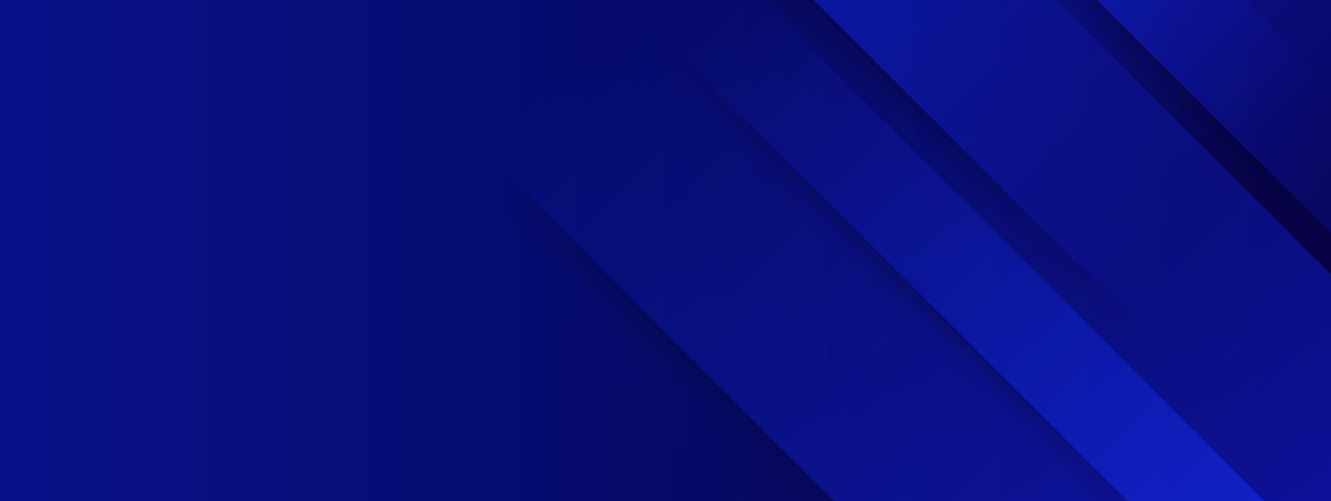 Abstract background featuring deep blue diagonal lines with smooth gradients, creating a modern, dynamic, and tech-inspired look. vector